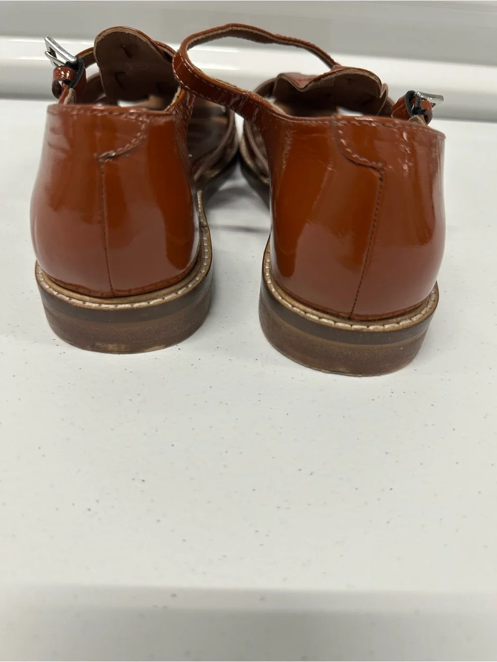 Free People Fisherman Sandals in Cognac
